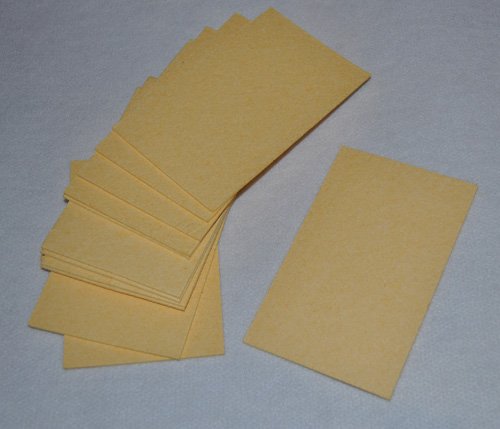 Beige Compressed Sponge Sheets- Pack of 12
