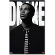Drake, Rapper, Black and White, Music Poster Print - 24x36