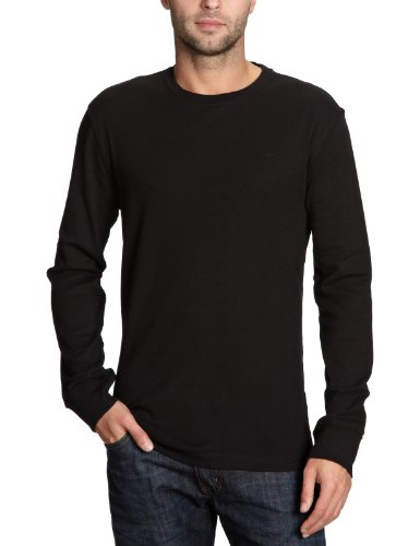 Cross Jeans 10063 Herren Shirts/ Langarmshirts, Gr. 44/ 46 (S), Schwarz (20 ) Preisvergleich