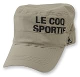 (���R�b�N�X�|���e�B�t/�S���t�R���N�V����)le coq sportif/GOLF COLLECTION �s���X�g���C�v�c�C�� �h�S�[���L���b�v QG0397 L535 �O���[�� FREE