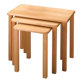 Winsome Wood Nesting Table, Natural