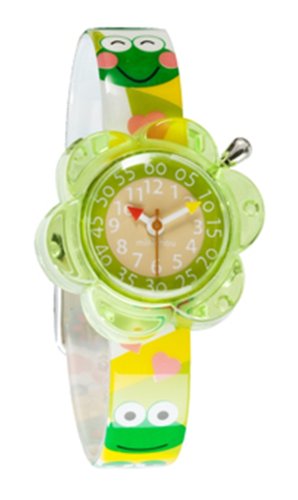 Baby Watch - Montre Enfant - Fille - Reinette - Bracelet Plastique - La Montre Pedagogique - Avec Methode D'Apprentissage