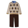 Toddler Boys' BT Kids 3pc Sweater/Tneck/Pant Set