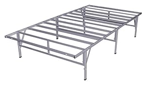 Sleep Master Easy To Assemble Smart Platform Metal Bed Frame, Twin