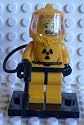 LEGO 8804 - Sammelfigur Gefahrgutkontrolleur - Hazmat Guy- Serie 4