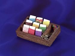 Miniature Filled Sewing Supply Box