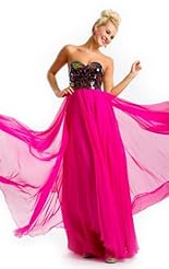 Beaded Crystal Lace Applique Crystals Chiffon/Taffeta/Tulle Bridesmaid Dress 