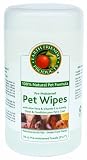 Natural Pet Pre-moistened Pet Wipes, 70-Count Containers (Pack of 6)