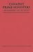 Books : Canada's Prime Ministers: Macdonald to Trudeau - Portraits from the Dictionary of Canadian Biography