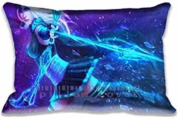 Decor Pillow Case Cushion Cover Games and Ashe, the Frost Archer - League of Legends Design , Bedding and Living Room Diy Pillowcase Crafts
