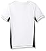 STX Boys' Athletic Performance Short Sleeve Tee Shirt, TP60-White/Gray, 10/12