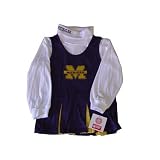 Michigan Wolverines NCAA Blue Cheerleader Dress size 5
