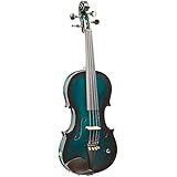 Barcus Berry Vibrato-AE Series BAR-AEG Acoustic-Electric Violin (Metallic Green Burst)