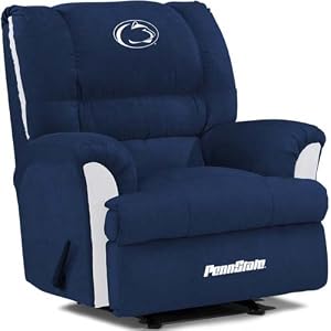 Buy Penn State Nittany Lions NCAA Team Logo Furniture - Big Daddy Recliner By Baseline