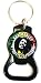 Bob Marley Tribute Bottle Opener Metal Key Chain