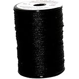 Brownell Nylon Serving Thread, 0.021/100-Yard, Black