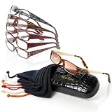 Joy Mangano Shades Readers 13-piece Set with Animal Prints Size: 3.0X