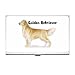 golden retriever - Golden Retriever Business Card Holder Case