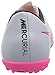 Nike Youth Mercurial Victory V Turf (WOLF GREY/BLACK/HYPER PINK)