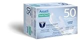 Medi-Touch 13-0060 Disposable Powdered Latex Gloves, Large, 50 Count (Pack of 6)