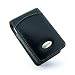 Eco-nique Traditional Soft Napa Leather Camera Case For Panasonic Limux F Series: DMC-FX30 DMC-FX33 DMC-FX55 - Black