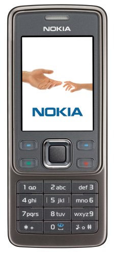 Nokia 6300i all grey (EDGE, Kamera mit 2 MP, Musik-Player, Organizer, WLAN) Handy ohne Vertrag, ohne Branding, kein Simlock