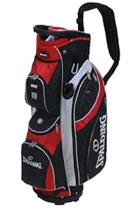 Spalding SPX9 Golf - Bolsa de carro para palos de golf, color negro