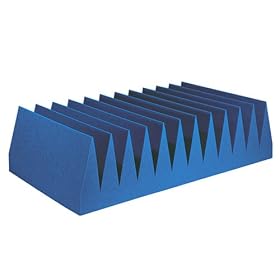 Auralex 12VEN24BLU Venus Bass Traps in Blue; 2- 2'x4'x12 Panels by 