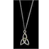 Celtic Triskele English Pewter Necklace