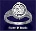 Crescent Moon Poison Ring