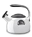 Cuisinart PerfecTemp Porcelain Enameled Teakettle, White