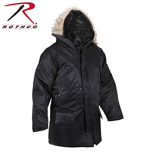 Rothco N-3B Parka, Black, X-Large