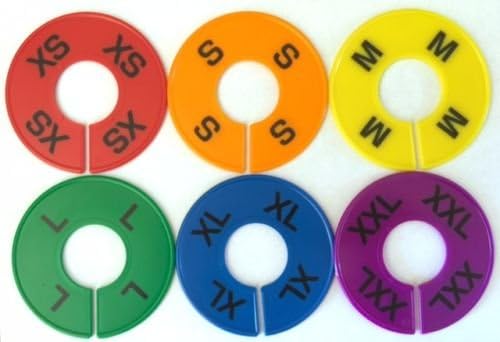 12 x Round Size Dividers Size (XS-XXL) Divider with Circular