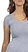Women's Scoop Neck Floral Lace Short Sleeve Casual Slim Fit Fashion Shirt Top
