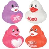 Valentine's Day Love Rubber Duckys - 12 ct