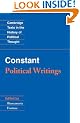 Constant: Political Writings (Cambridge Texts in the History of Political Thought)