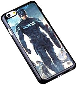 Captain America Pattern Hard Back Case Cover for iphone 6 Plus