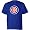 Chicago Cubs Blue Logo T-Shirt By Majestic Athletic Select Size: Medium