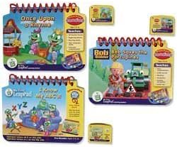 LeapFrog: My First LeapPad Learning System 3-Book Set with I Know My ABCs, Once Upon a Rhyme and Bob the Builder Saves the Porcupines by LeapFrog Toys