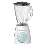 Aqua 500 Watt Blender, Stainless Steel Body with 50 oz Glass Jar, Aqua-by Kalorik