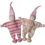 Butterfly Baby Buddy Pink Flower - Organic Egyptian Cotton Teething Doll