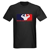 41mULDvGMNL. SL160  Major League Muscle Bodybuilding Dark T Shirt by CafePress Reviews