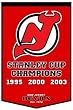New Jersey Devils 24"x36" Wool Dynasty Banner - HOCKEY Sports Merchandise