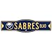 WinCraft NHL Buffalo Sabres Sign, 4.5 x 17-Inch