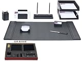 Black Genuine Italian Leather Executive 10 Piece Gift Set Black Genuine Italian Leather Executive 10 Piece Gift Set