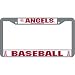 Los Angeles Angels MLB Chrome License Plate Frame
