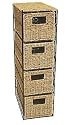 BRAND NEW SEAGRASS 4 DRAWER TOWER