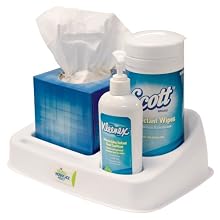 Kimberly-Clark 32181 White Healthy Workplace Standard Desk Caddy