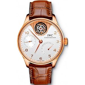 IWC Portuguese Tourbillon Mystere Mens Automatic Limited Edition Watch in 18K Pink Gold IW504202