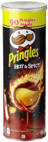 Pringles Hot & Spicy, 3er Pack (3 x 165 g Dose)
